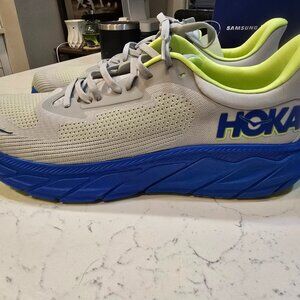 Hoka Men's Arahi 7 2E EXTRA WIDE MENS SIZE 13 Running Shoe Stardust - Cobalt